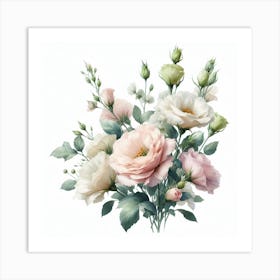 Eustoma 3 Art Print