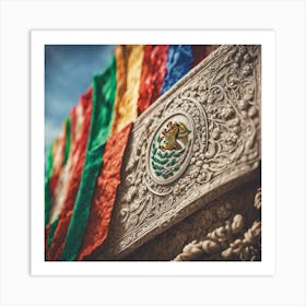 Tibetan Flags Art Print