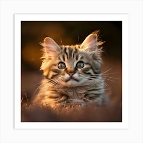 Cute Kitten 5 Art Print