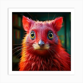 Firefly Whimsical Photorealistic Creature Full Of Playful Charm 54884 (3) Art Print