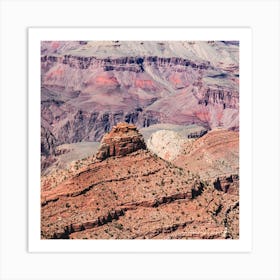 Grand Canyon National Park Square Art Print