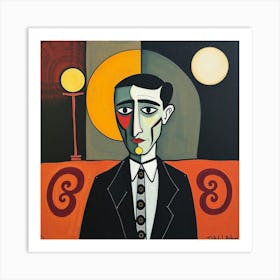 Man In A Suit 1 Art Print