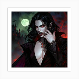 Dracula 20 Art Print