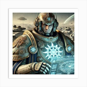 Solar Field General Converted Art Print