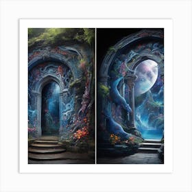 Fairytale Doorway Art Print