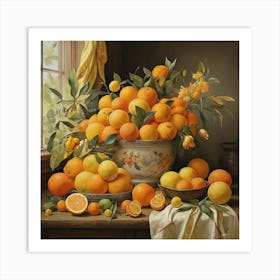 Oranges And Lemons Art Print 1 Art Print