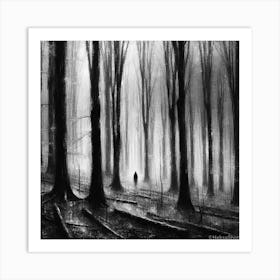 Dark Forest Art Print