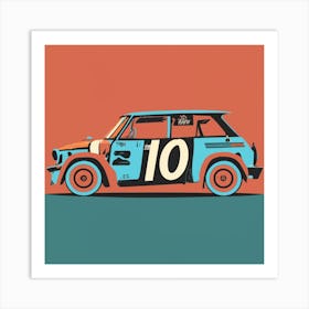 Mini Cooper 10 Art Print