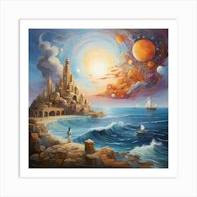 Default Title Time Of Tides Description The Painting Depicts A 2 Art Print