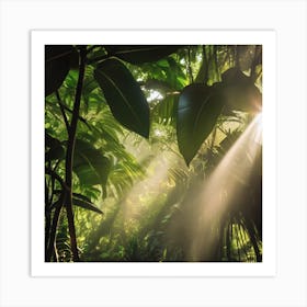 Tropical Forest Art Print