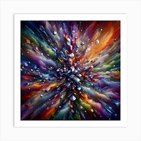 Abstract Painting 8 Art Print