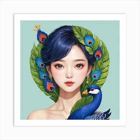 Peacock 13 Art Print