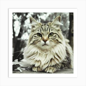 Kitty Cat Art Print