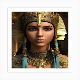 Egyptian Queen 3 Art Print