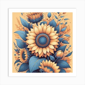 Sunflowers Art Print