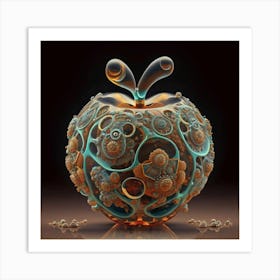 The glass apple an intricate design that adds to its exquisite appeal. 10 Art Print