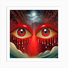 Eye Of The Gods Art Print