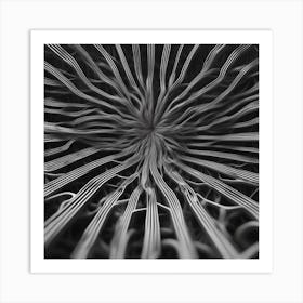 Wires 6 Art Print