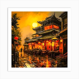 China Town 4 Art Print