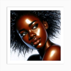 Portrait Artwork 133 Art Print