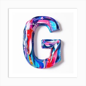 Letter G 2 Art Print