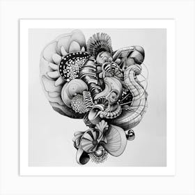 Symbiosis 1 Art Print