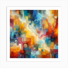 Abstract Painting 121 Art Print