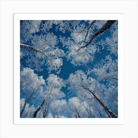 Snowy Forest 4 Art Print