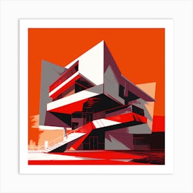 Abstract Architecture Art Print