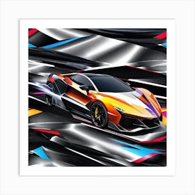 Lamborghini 48 Art Print