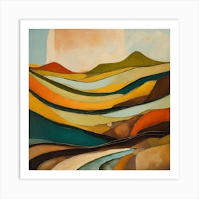 Landscape Painting Art Print