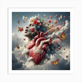 Heart Of The Sky 1 Art Print