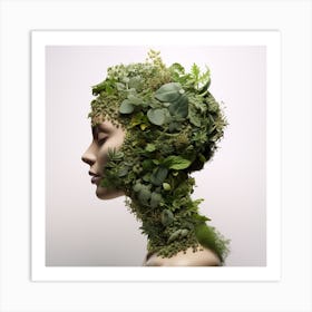 Thinking Green Art Print