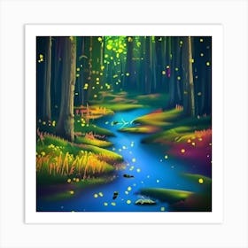 Forest 33 Art Print