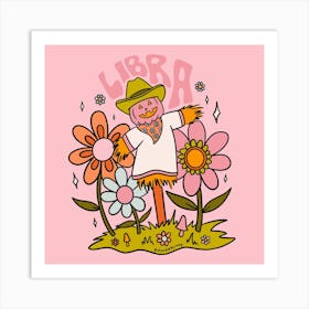 Libra Scarecrow Art Print