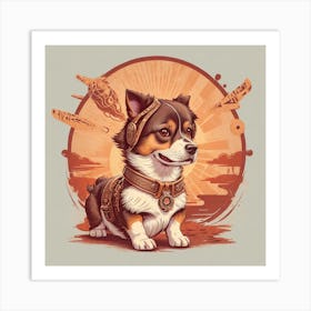 Star Wars Corgi Art Print