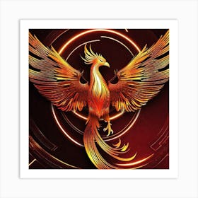 Phoenix 128 Art Print