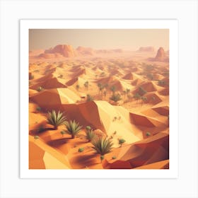 Sahara Desert 124 Art Print