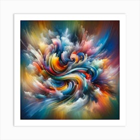 Abstract Painting 16 Poster