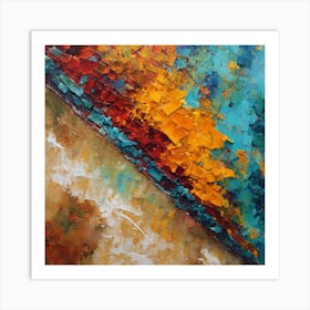 Abstract Painting 17 Art Print