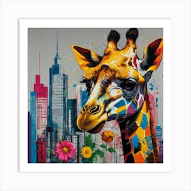 Giraffe 3 Art Print