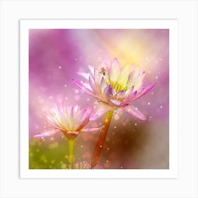 Lotus Flower 1 Art Print