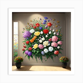 Flowers Smz Art Print