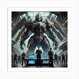 Kaiju Hybrid Division Art Print