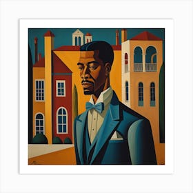 Man In A Suit Art Print