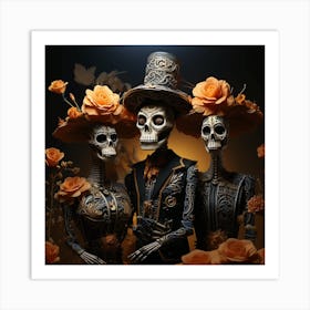 Day Of The Dead 11 Art Print