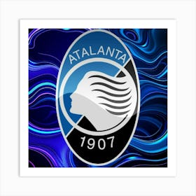 Atalanta BC Logo Wall Art 19 Art Print