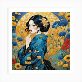 Asian Woman Art Print