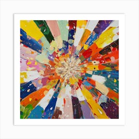 Sunburst 13 Art Print