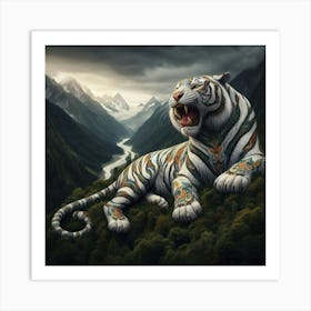 Tiger 24 Art Print